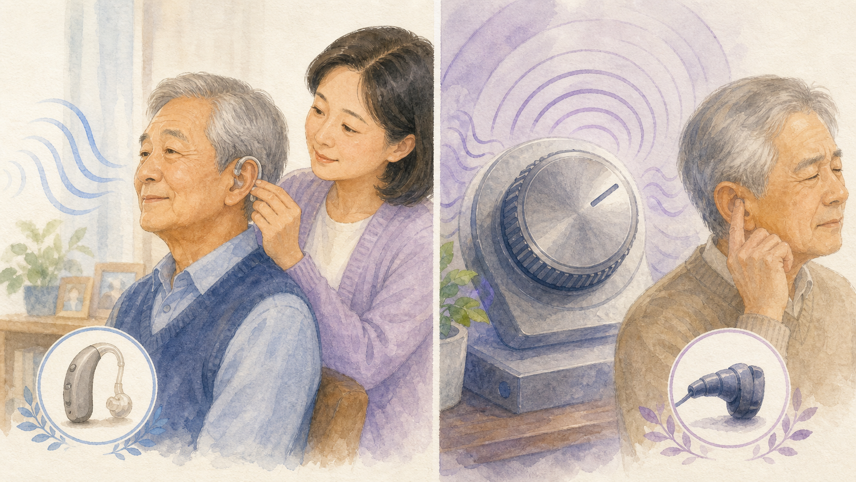 专业验配助听器可帮助避免声音过度放大